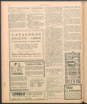 Letras de molde