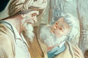 Moses salbt Aaron zum Hohepriester