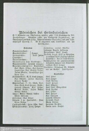 Börnichen bei Grünhainichen