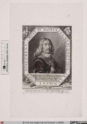 Bildnis Georg Philipp Harsdörfer