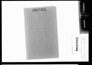 Stellen und Personal (1851-1852)