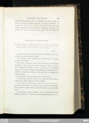 Chapitre Trentième.