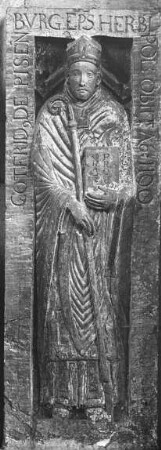 Würzburg, Dom, Grabstein Gottfried von Spitzenberg