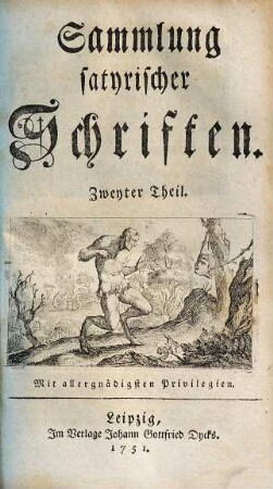 Sammlung satyrischer Schriften, 2
