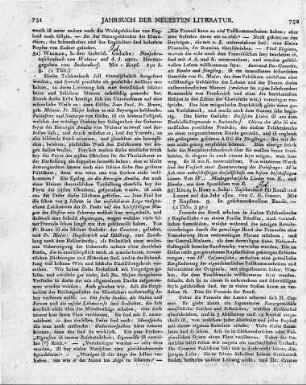 Weimar, b. den Gebrüd. Gädicke: Neujahrstaschenbuch von Weimar auf d. J. 1801. Herausgegeben von Seckendorf. Mit 1 Kupf. 250 S. 6.