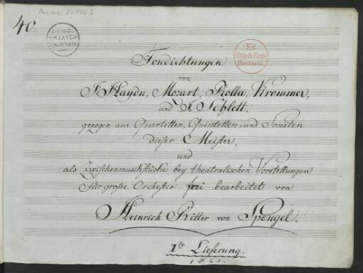 8 Entr'actes; orch