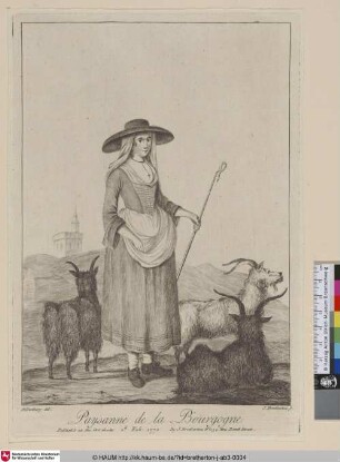 Paysanne de la Bourgogne