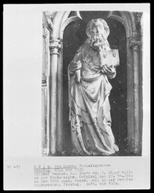 Hochaltar — Altarkorpus — Matthias