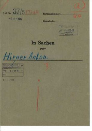 Hirner, Anton