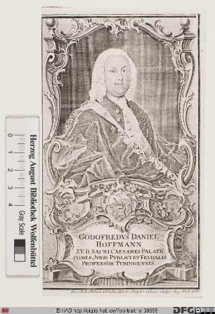 Bildnis Gottfried Daniel Hoffmann