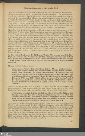 Betriebsrätegesetz - der große Bluff