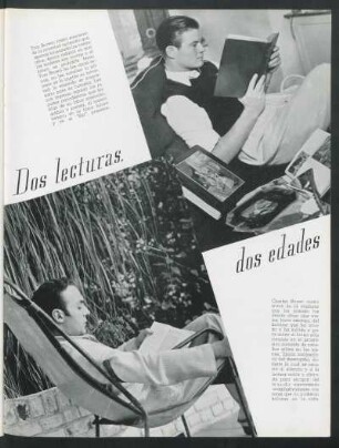 Dos lecturas, dos edades