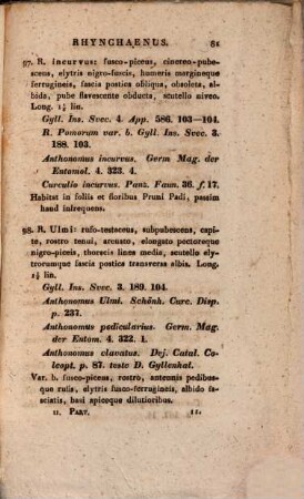 Dissertatio entomologica Insecta Fennica enumerans