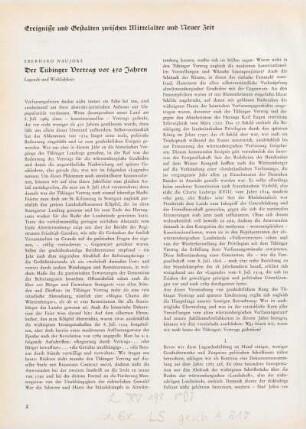 2-10 Der Tübinger Vertrag