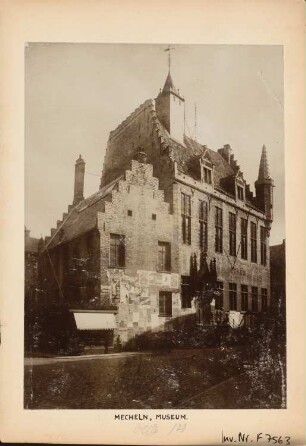 Oud Schepenhuis (ehemaliges Stadtparlament), Mechelen: Ansicht