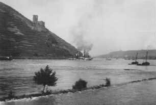 Binger Loch und Ruine Ehrenfels/Rhein