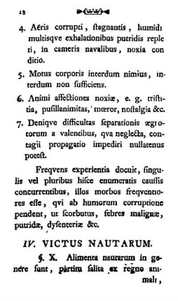 IV. Victus Nautarum