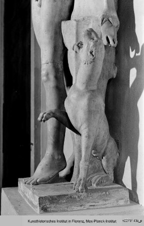 Bacchus mit Panther (unter Verwendung antiker Spolien) - Faun