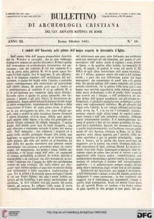 Nr. 10 (Ottobre 1865)