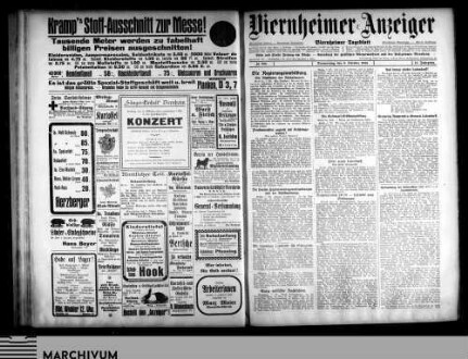 Viernheimer Anzeiger : Viernheimer Zeitung : Viernheimer Tageblatt : Viernheimer Nachrichten : Viernheimer Bürger-Ztg. : Viernh. Volksblatt