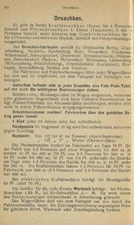 Droschken