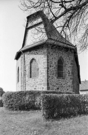 Evangelische Kirche, ehemals St. Marien (Kirche, evangelisch, Bruchsteinmauerwerk); Frankenberg, Hombergstraße 9, Im Dorf