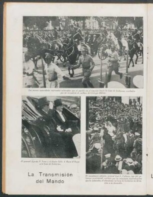 La transmisión del Mando