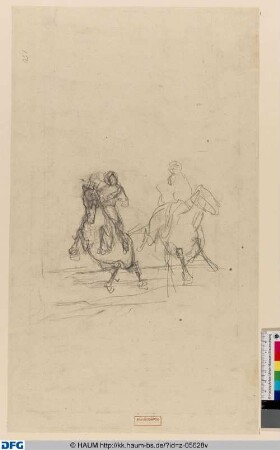 Studie zweier Reiter