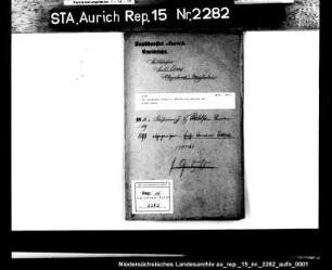 Der Kaufmann Johann H. Rohlfs als Senator der Stadt Esens