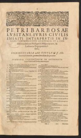 [Tomus Primus.]