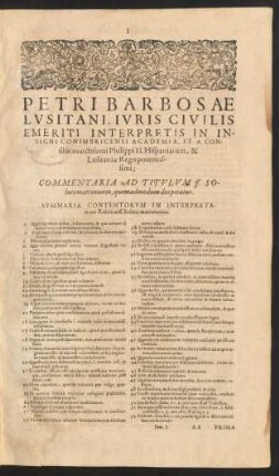 [Tomus Primus.]