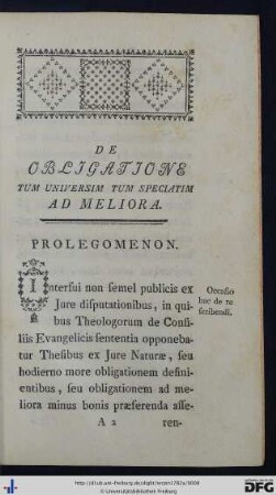 Prolegomenon.