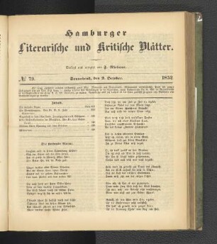 No. 79. 2. Oktober 1852