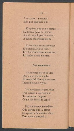 Los momentos