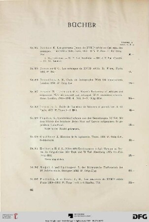 Bücher (Nr. 594-606)