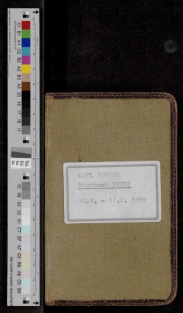 [Tagebuch XXXVI]