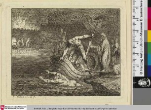 [Der Geizhals und Minos; L'Avare et Minos]