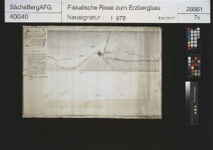 Anna Fortuna Fundgrube in Loßnitz (Freiberg), Anlegung eines Schutzteiches am Münzbach