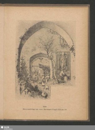 1904, Maiensonntag aus dem Hermann-Vogel-Album IV