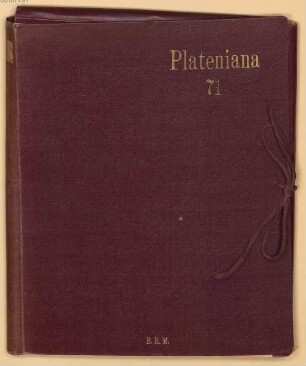 Nachlass von August Graf von Platen-Hallermünde (1796 - 1835) - BSB Plateniana. 71,a, August Graf von Platen-Hallermünde (1796 - 1835) Nachlass: Anfang einer Biographie Platens von Fugger - BSB Plateniana 71.a