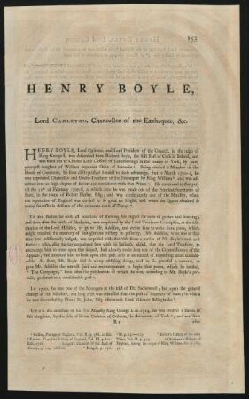 Henry Boyle, Lord Carleton