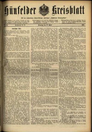 Ausgabe vom Dienstag, den 27. April 1915.