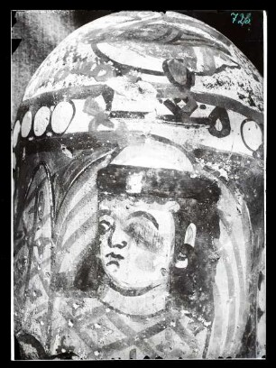 Malereien: Fragment einer Bildsäule