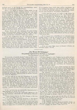 661-670 ʺDas Wesen der Archontenʺ