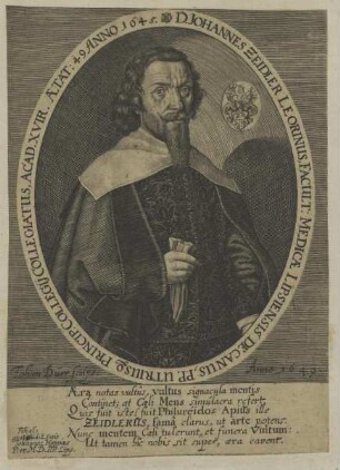 Bildnis des Iohannes Zeidler