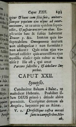 Caput XXII. - Caput XXIII.