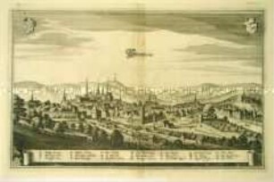 Pforzheim - aus Merian/Schwaben (Topographia Sueviae)