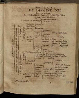 Disputatio VII. De Imagine Dei.