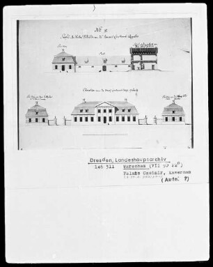 Warschau, Palais Casimir, Kasernen