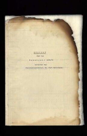 1924/26: Bericht über das Schuljahr ... - 1924/26